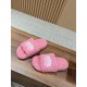 Balenciaga Lambswool Slippers