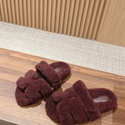 Hermes Chypre wool sandals