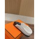 Hermes Wool Half Slippers