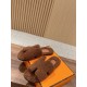 Hermes Wool Slippers