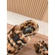 CELINE sheepskin slippers