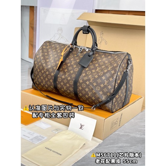 LV Keepall Bandoulire 55