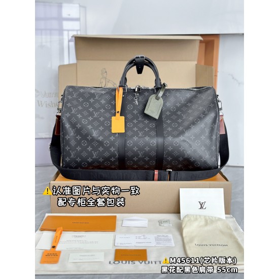 LV Keepall Bandoulire 55