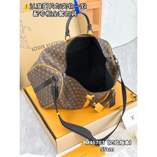 LV Keepall Bandoulire 55