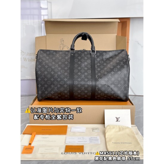 LV Keepall Bandoulire 55