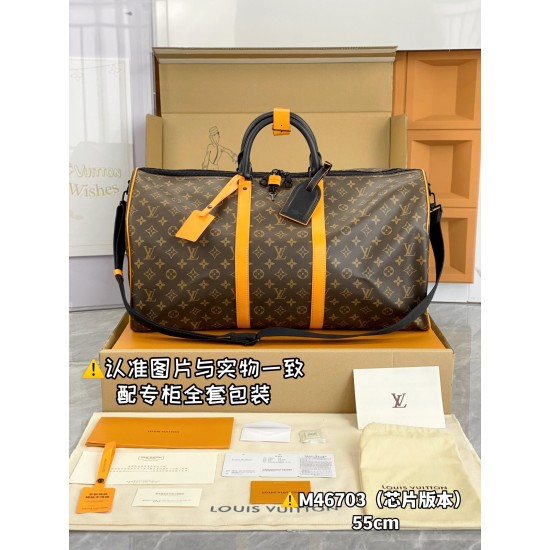 LV Keepall Bandoulire 55