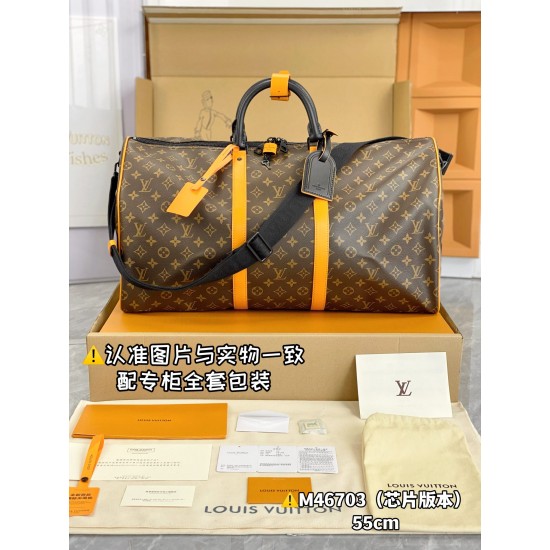 LV Keepall Bandoulire 55