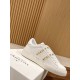 Valentino ROCKSTUD UNTITLED SNEAKER IN CALFSKIN LEATHER WITH METALLIC STRIPE