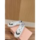 MiuMiu Colour Block Ballerina Flats