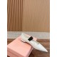 MiuMiu Pointed Toe Flat Shoes