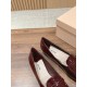 MiuMiu Round Toe Flat Shoes