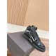 Valentino ONE STUD VL7N Calfskin Lace-Up Sneakers