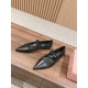 MiuMiu Pointed Toe Flat Shoes