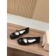 MiuMiu Round Toe Flat Shoes