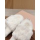 MiuMiu Wool Slippers