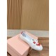 MiuMiu Colour Block Ballerina Flats