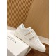 Valentino ROCKSTUD UNTITLED SNEAKER IN CALFSKIN LEATHER WITH METALLIC STRIPE