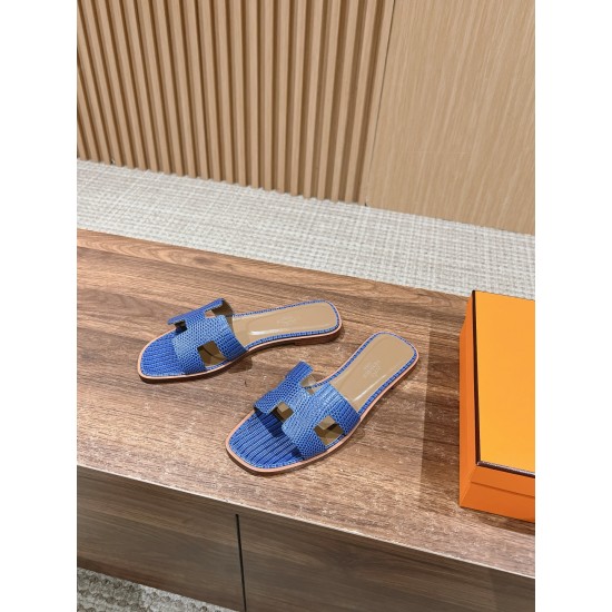 Hermes Slippers