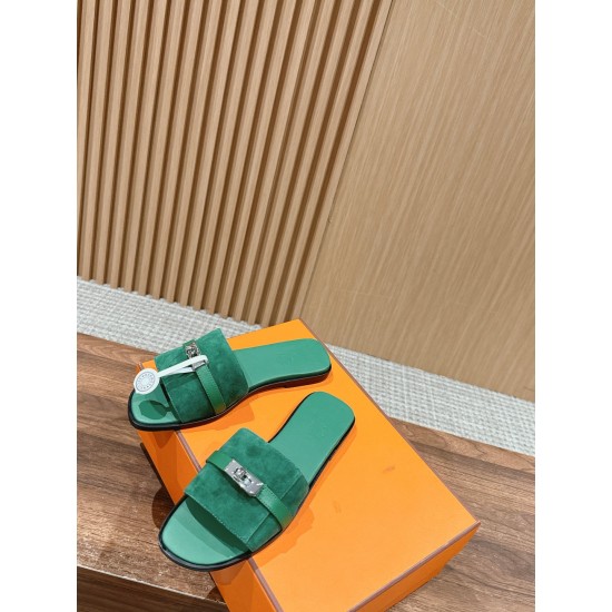 Hermes Slippers