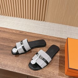 Hermes Slippers