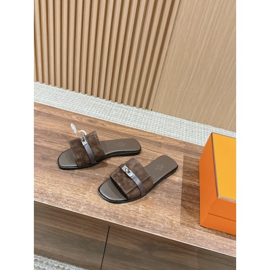 Hermes Slippers