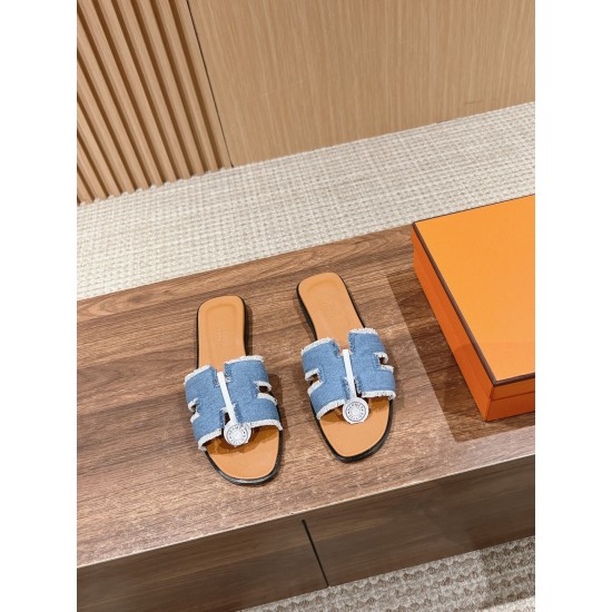 Hermes Slippers