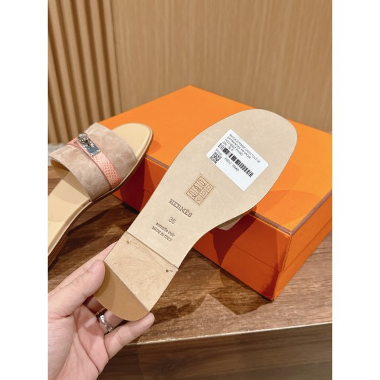 Hermes Slippers