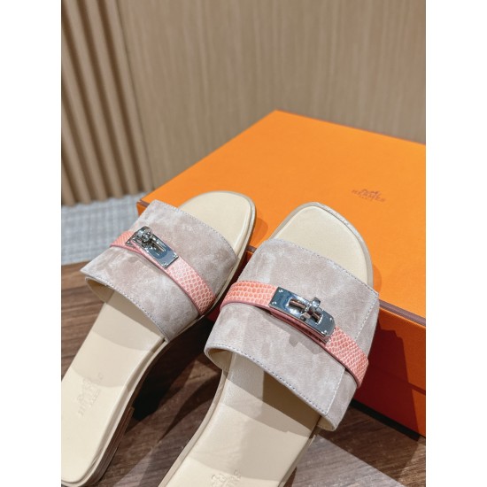 Hermes Slippers