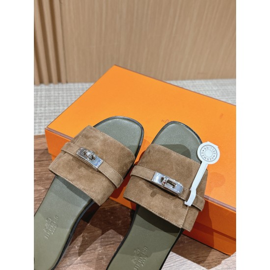 Hermes Slippers