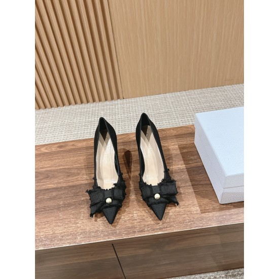 Dior Pointed Toe Bow High Heels