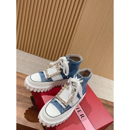 Roger Vivier High Top Sneakers