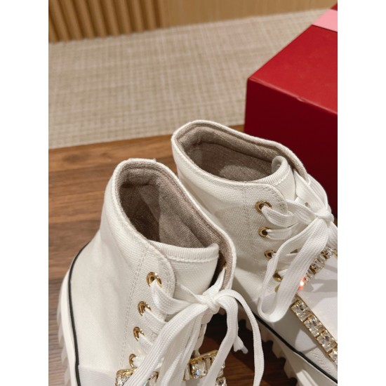 Roger Vivier High Top Sneakers