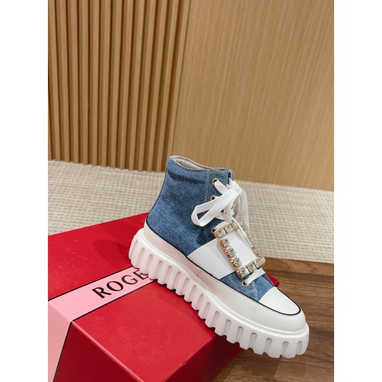 Roger Vivier High Top Sneakers