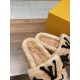 LV Woolen Slippers