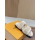 LV Woolen Slippers