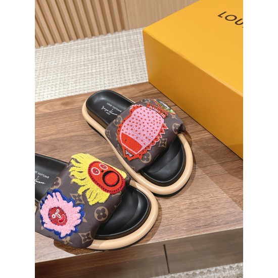 LV slippers