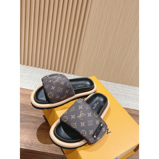 LV slippers