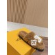 LV Woolen Slippers