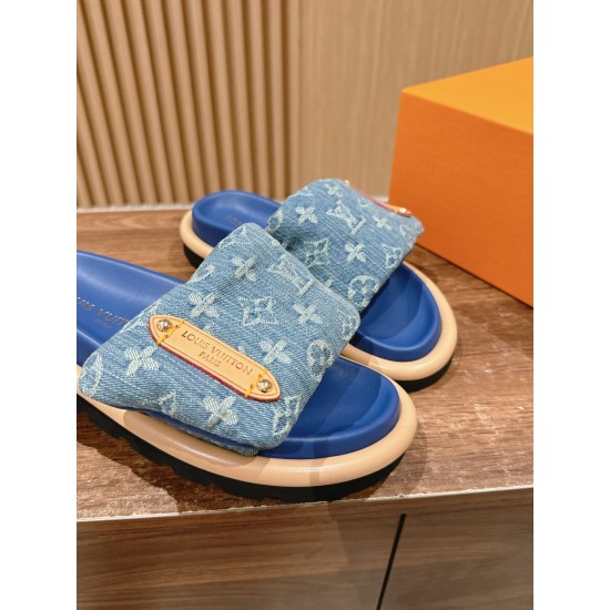 LV slippers