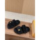 LV Woolen Slippers