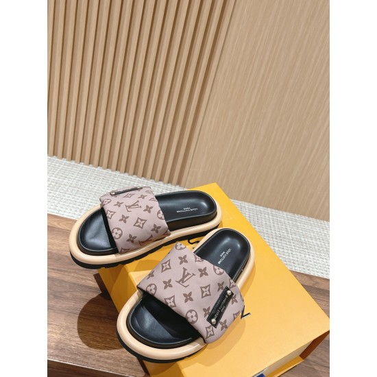 LV slippers