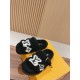 LV Woolen Slippers