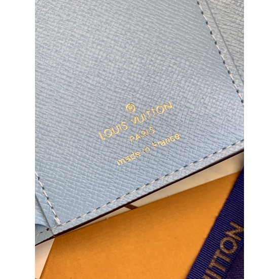 LV Victorine Wallet Blue