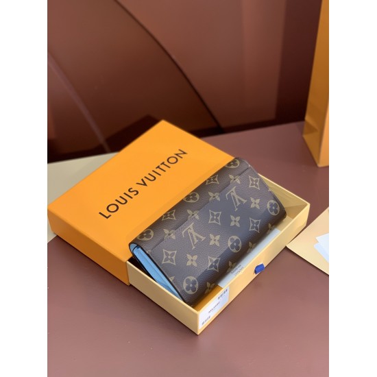 LV Sarah Wallet   Blue 