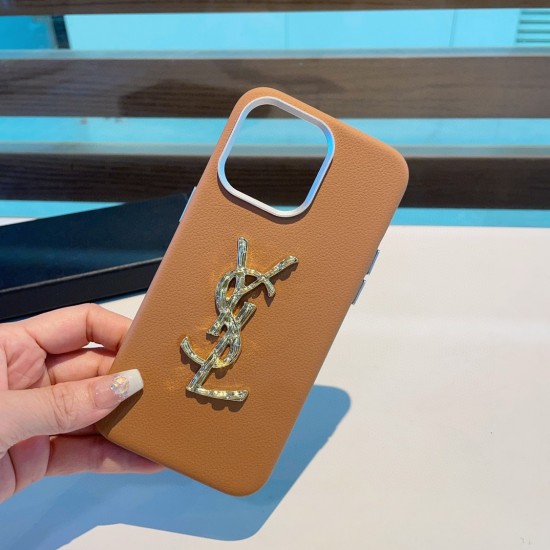 YSL Apple Phone Case