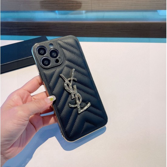 YSL Apple Phone Case