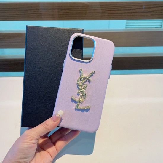 YSL Apple Phone Case