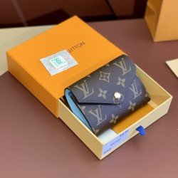 LV Victorine Wallet Blue