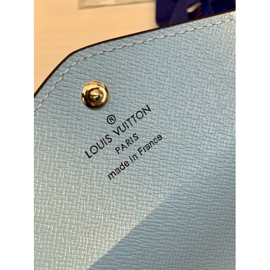 LV Sarah Wallet   Blue 