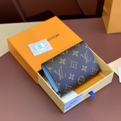 LV Victorine Wallet Blue